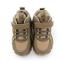 50902C Дитячі кросівки на липучці бежеві тм Том.м, фото 4
