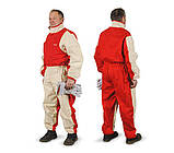 Костюм оператора піскоструминевий (вітрильна тканина / бавовна), вкл. рукавички, серт. відповідно до ISO 14877:2002 52 (M),, фото 3