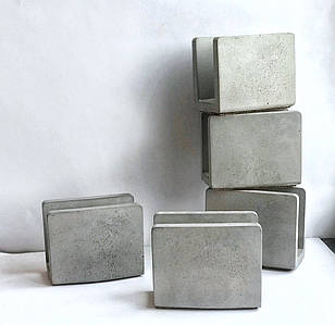 Серветниця з бетону/підставка для серветок на стіл для кафе ресторанів бару