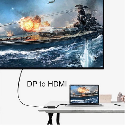 Високоякісний адаптер 4K DP — HDMI (DP-HDMI)