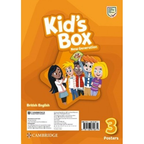 Kid's Box New Generation 3 Posters (8) (Набір плакатів)