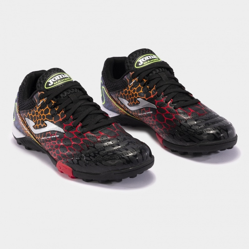 Кросівки футбольні Joma MAXIMA MAXW2431TF р. 42 сороконіжки футбольні чорні  шиповки бампи, фото 1