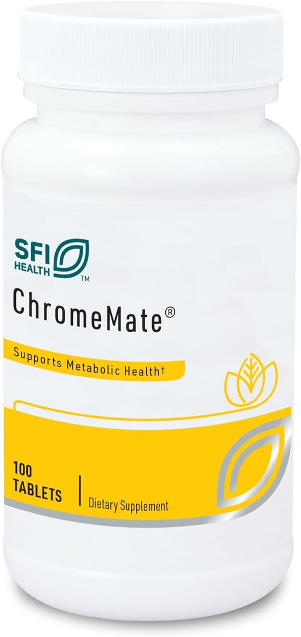 Klaire ChromeMate / Хром Полінікотинат - Підтримка метаболічного здоров'я 100 таблеток