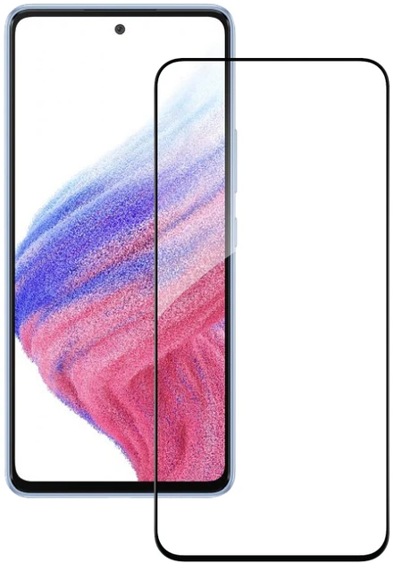 Скло Lux Samsung Galaxy A34 Чорне, фото 1