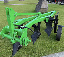 Плуг навісний 3 корпусний Бомет - 3-30 см (посилена рама, висока стійка). Bomet 3-30 см, польський плуг Бомет