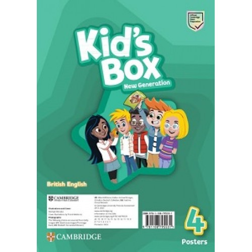Kid's Box New Generation 4 Posters (Набір плакатів)