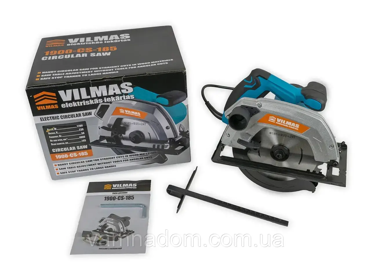 Дискова пила VILMAS 1900-CS-185 (185 Диск), фото 1