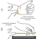 Браслет чоловічий з каменю тиргове око BLACK STYLE HEAD коричневий з черепом, фото 2