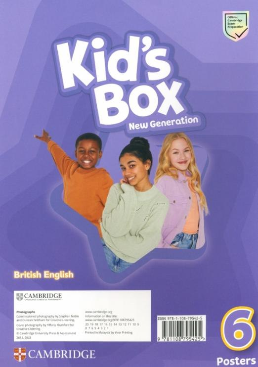 Kid's Box New Generation 6 Posters (Набір плакатів), фото 1