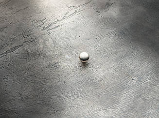 Ручка декоративна. Колір "cрібло".13х15мм