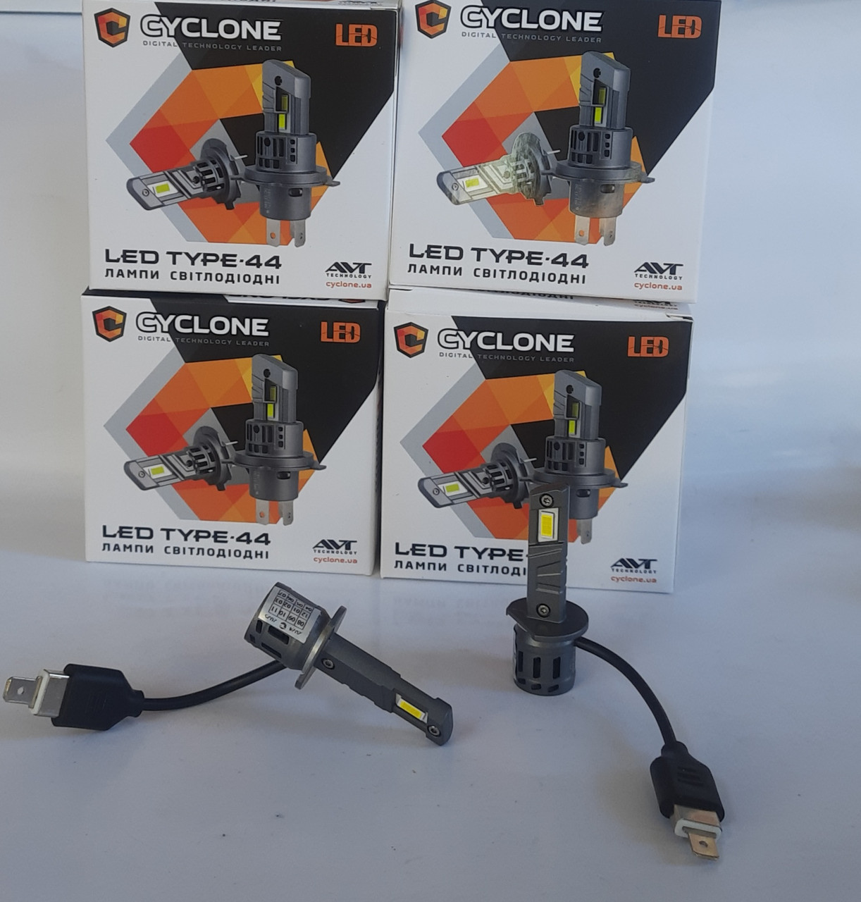 Лампи LED H1 Cyclone type-44 6700Lm 5000K 25W