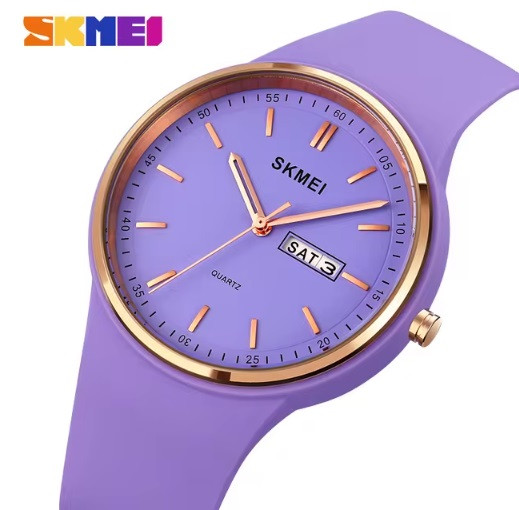 Жіночий кварцовий годинник Skmei 1747PL Purple