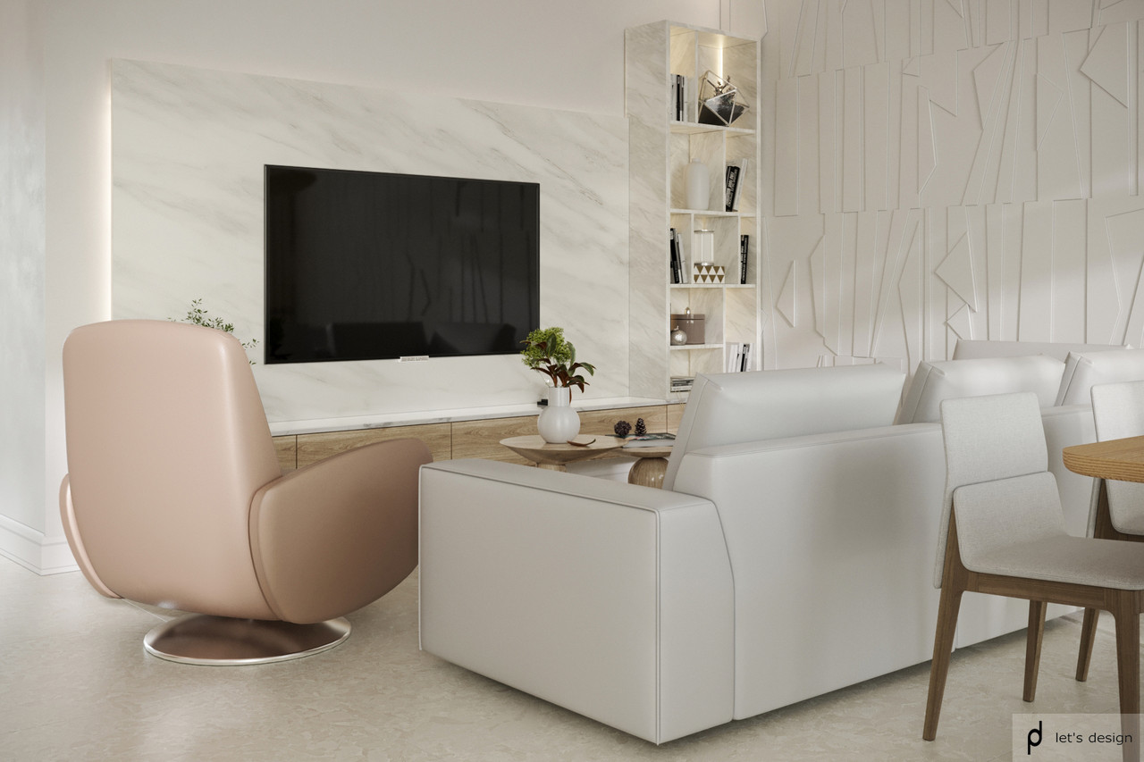 Гіпсові панелі 3D Барельєф Абстракція, фото 1