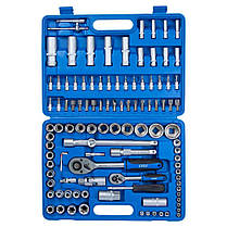 Набір насадок торцевих і біти 1/4", 1/2" 108 шт Start GRAD (6003205), фото 3