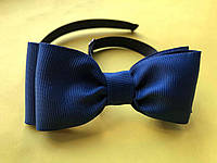 Краватка-метелик для хлопчика темно синій. Ручна робота.