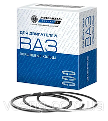 Кольца поршневые 76,50 м/к ВАЗ 11194 Калина 16 клапанная (пр-во Мотордеталь)