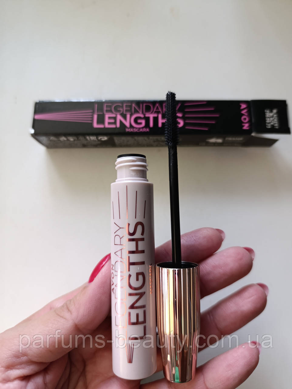 Туш для вій Avon «Легендарна довжина» Чорна/Black Ейвон Легенда 10 мл, фото 1