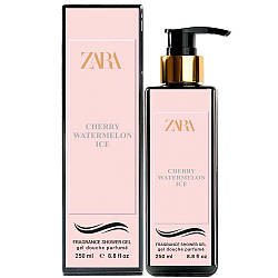 Парфумований гель для душу Zara Cherry Watermelon Ice Exclusive EURO 250 мл