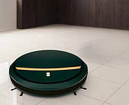 Пилосос-робот круглий акумуляторний RS320-0 Робот-пилосос з розумною навігацією для сухого прибирання, фото 4