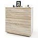 Комод для постільної білизни Еверест К-2 80х45х85 дуб сонома (DTM-2040)+, фото 2
