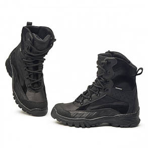 Чоловічі тактичні берці демісезон Cobra 816 ЧОРНІ, фото 2