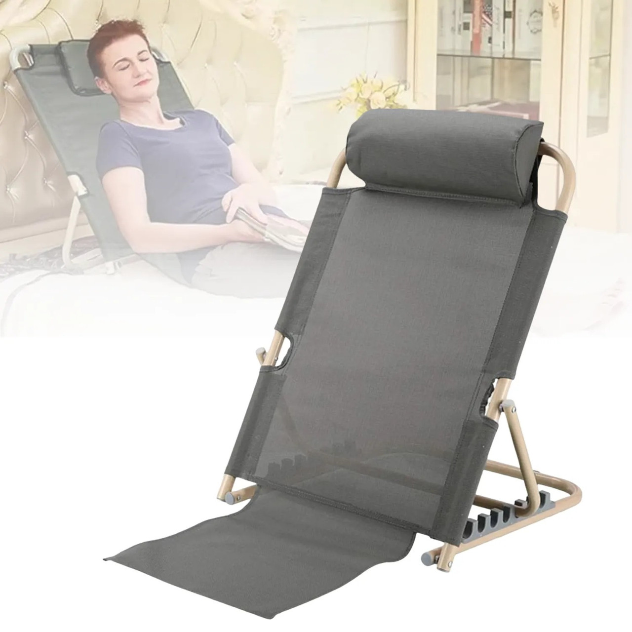 Регульована опора під спину Supretto з підголівником (8942), фото 1