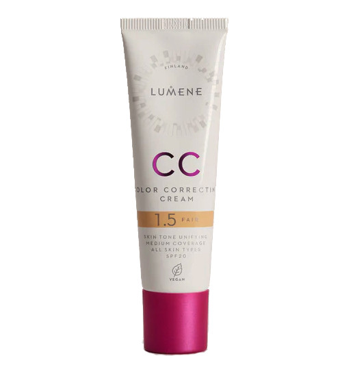 CC крем Lumene тональний крем CC Color Correcting Cream 1.5 Fair