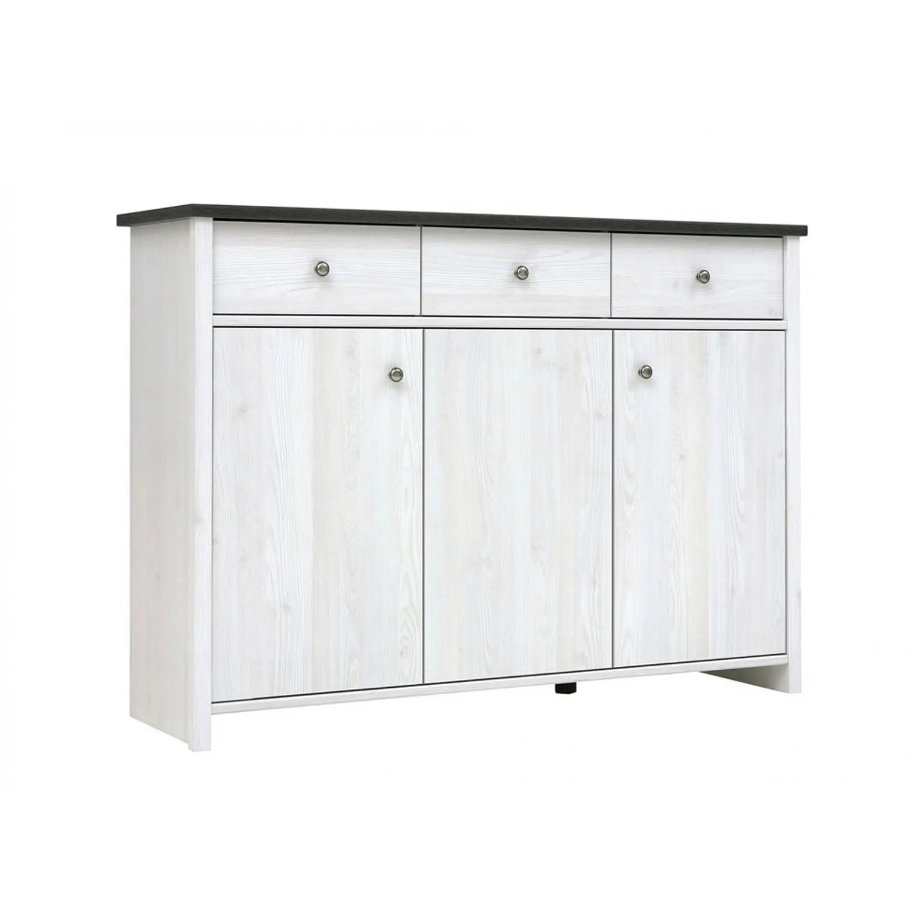 Комод в спальню ВМК (БРВ) Порто KOM3D3S Джанні + Сосна ларіко (GRB-1527)+, фото 1