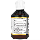 California Gold Nutrition, жир із печінки тріски, норвезький тригліцерид, натуральний лимон, 200 мл, фото 2