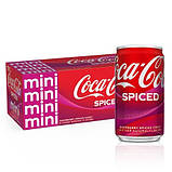 Напій Coca-Cola Spiced Raspberry Spiced Coke Natural Flavor, 335мл (Примʼята баночка), фото 4