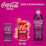 Напій Coca-Cola Spiced Raspberry Spiced Coke Natural Flavor, 335мл (Примʼята баночка), фото 7