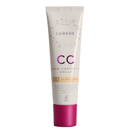 CC крем Lumene тональний крем CC Color Correcting Cream 00 Ultra Light