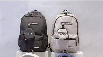 Спортивний рюкзак шкільний дорожній 45*32 см на блискавці з кишенею в різних кольорах Inna