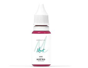 Пігмент Mast Rose red для перманентного макіяжу, 12 мл