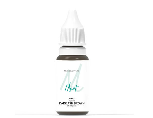 Пігмент Mast Dark Ash brown для перманентного макіяжу, 12 мл, фото 1
