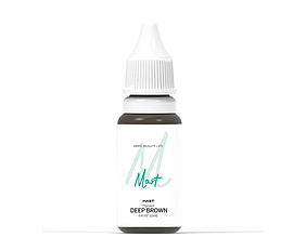 Пігмент Mast Deep brown для перманентного макіяжу, 12 мл