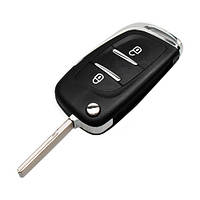 Корпус ключ Citroen C2 C3 C5 C6 Peugeot 306 407 807 CE0523 HU83 2кн (005943)
