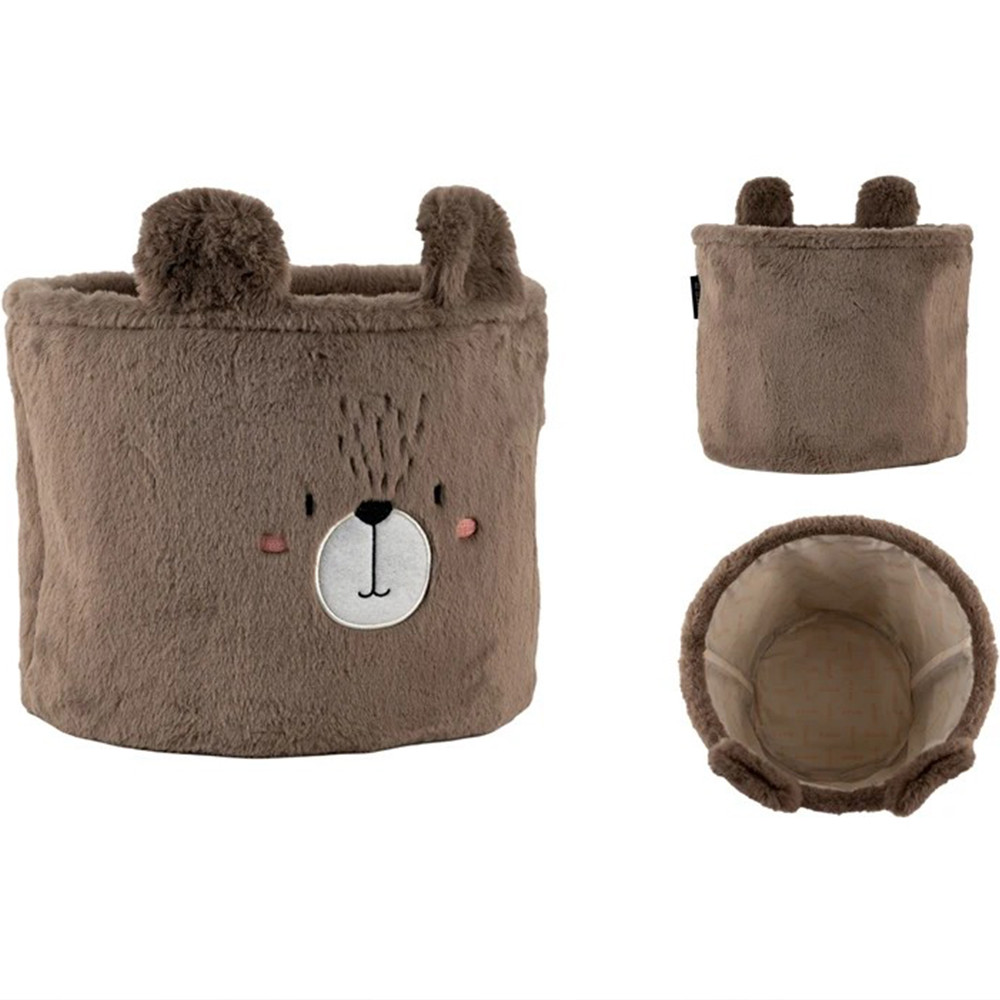 Кошик для зберігання плюшевий "Kite" №K24-3100M-3 Sweet Bear 30х25см(12), фото 1