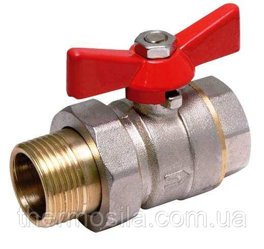 Кран кульовий з американкою Slovarm 1/2" (КЕ-280)