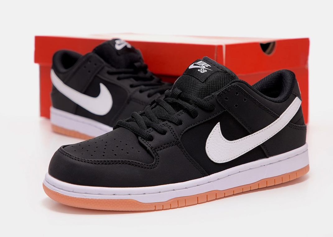 Чоловічі кросівки Nike SB Dunk Low Pro Fog Black кеди Найк СБ Данк Лоу чорно-білі весна осінь