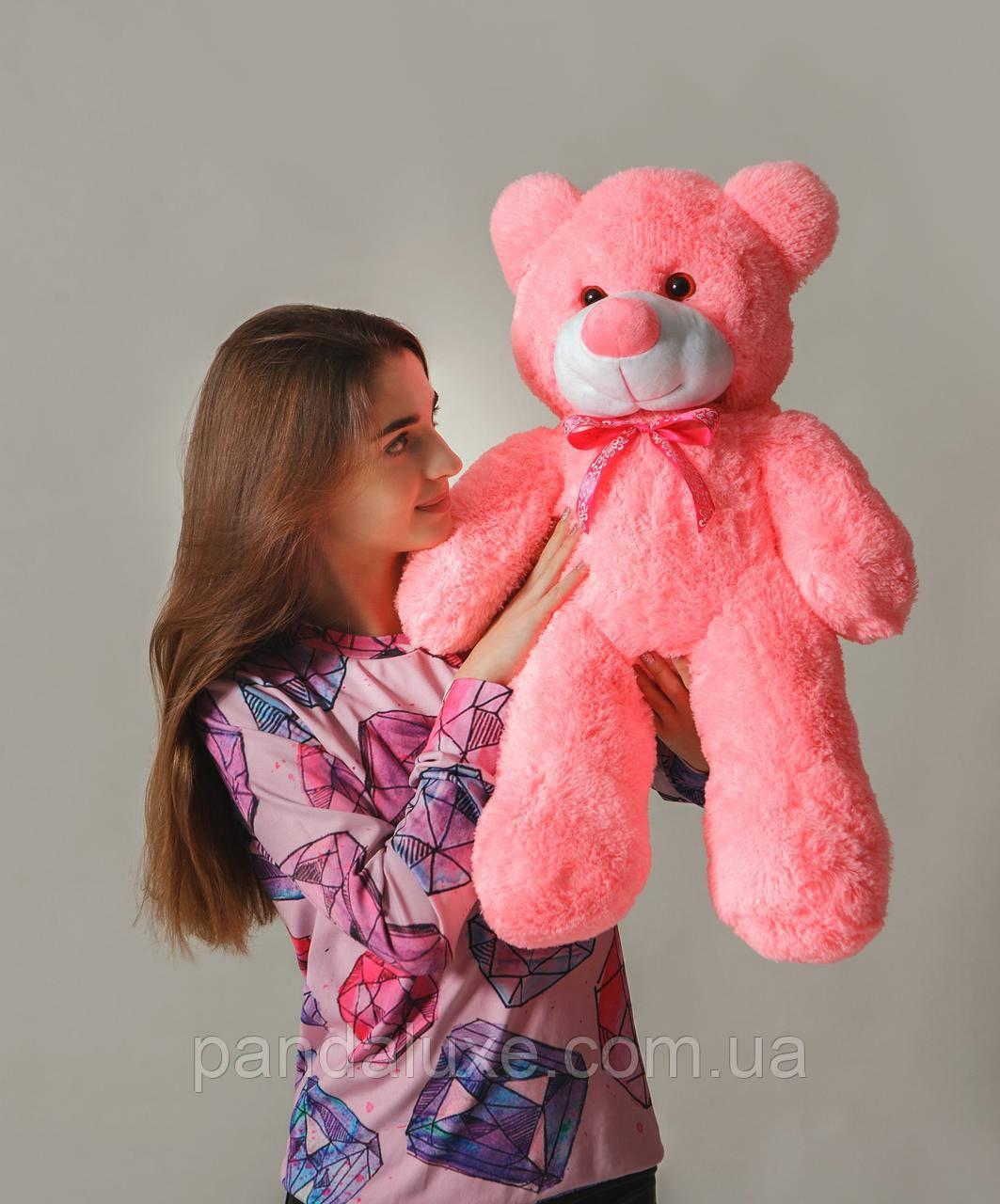 М'яка іграшка плюшевий рожевий ведмедик
