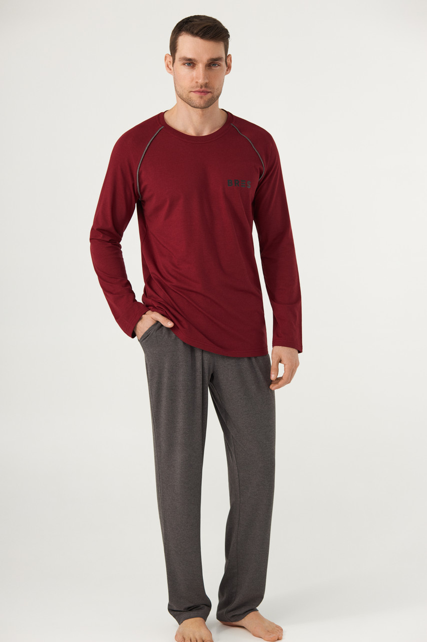 Піжама чоловіча кофта довгий рукав та штанці ELLEN POWER 0980/07/01, фото 1
