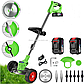 Акумуляторний тример Bosch Easy grassy cut 50 з колесами (36 V, 5 AH), акумуляторна коса Бош, фото 3