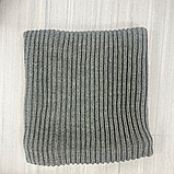 М 90060 Комплект для хлопчика: шапка на флісі з помпоном "BOY" і хомут, 3-10 років, різні кольори, фото 8