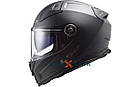 Шолом (інтеграл) LS2 FF811 Vector II Solid Matt Black ECE2206 [XXXXL], фото 9