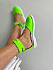 Босоніжки жіночі ShoesBand Салатові натуральна шкіра 40 (25,5 см) (S85161-1), фото 4
