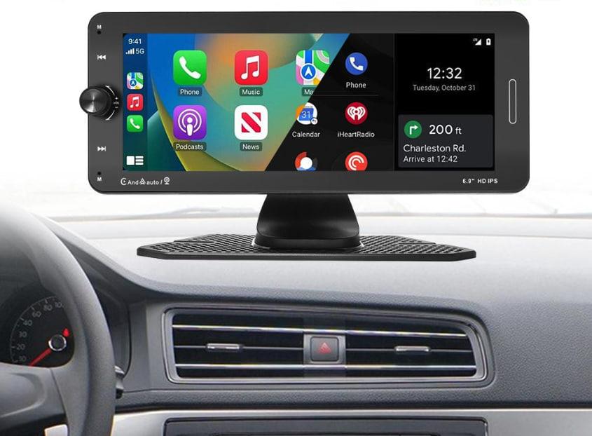 Портативний екран 7-дюймовий Carplay 601W