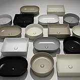 Раковина накладна RAK Ceramics Feeling FEECT5000500A 50 см білий матовий, фото 3