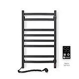 Сушарка для рушників електрична Navin Avalon 12-203153-4880 480x800 чорний, ліва, фото 7