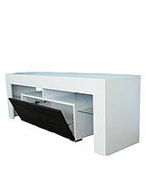 Тумба під телевізор тумбочка Моніка сучасні тумби під тв з ДСП комод тумбочки для телевізора у вітальню спальню 1400х500х350 мм, фото 5